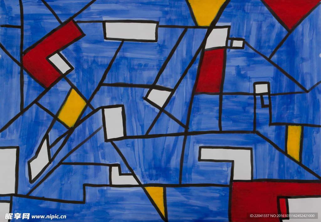 现代抽象装饰画