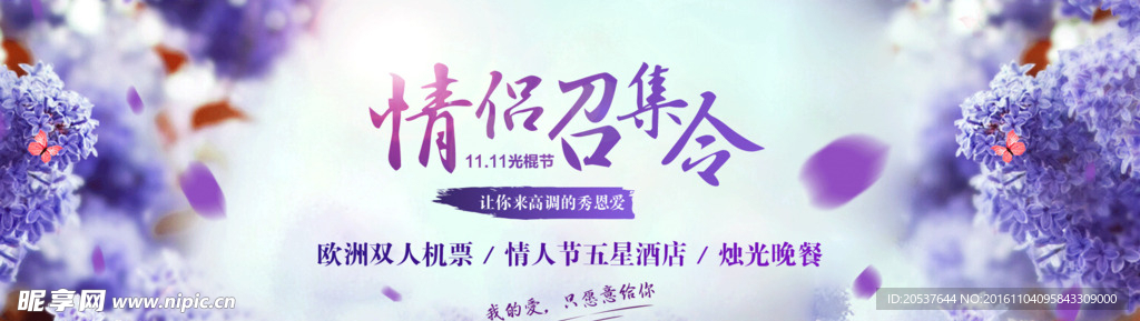 双11旅游banner