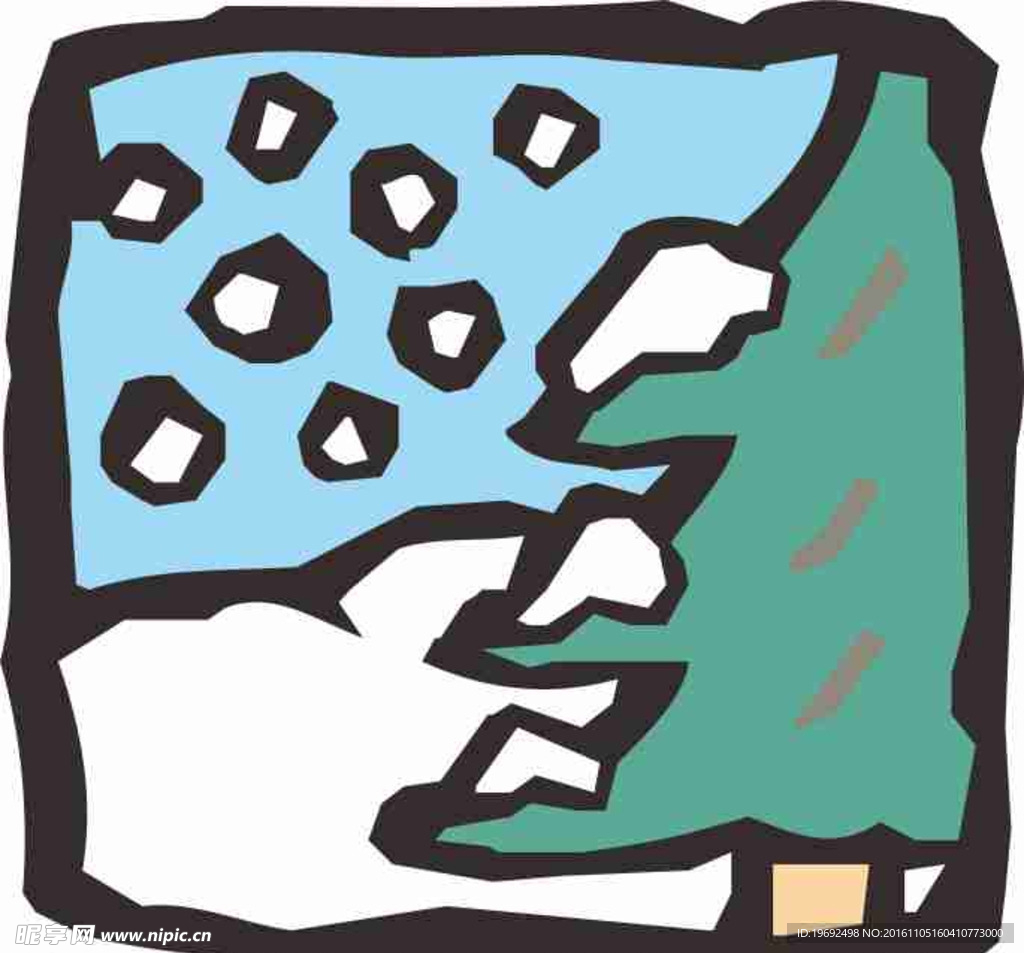 插画 矢量 卡通  手绘 线条