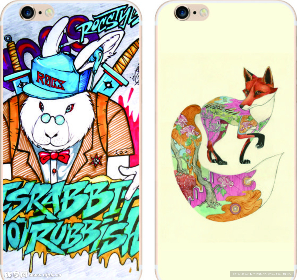 彩绘手机壳  iphone