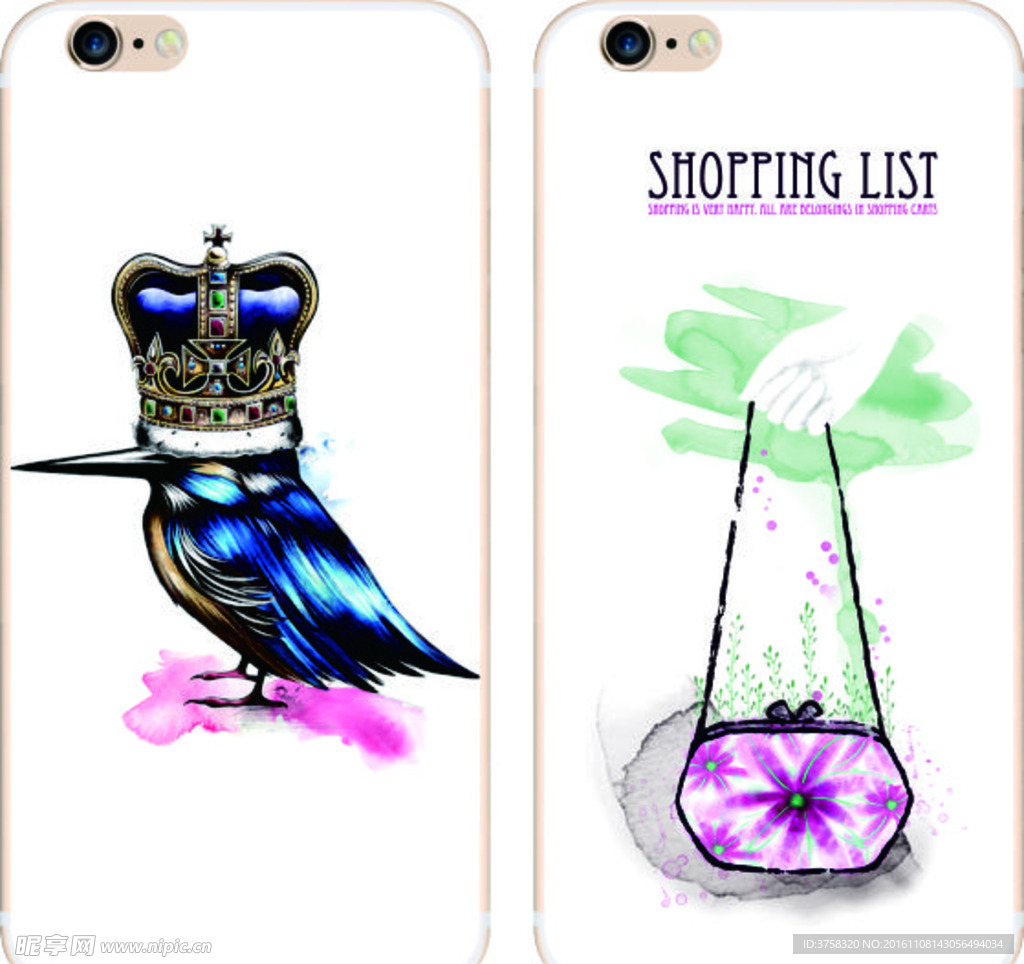 彩绘手机壳  iphone