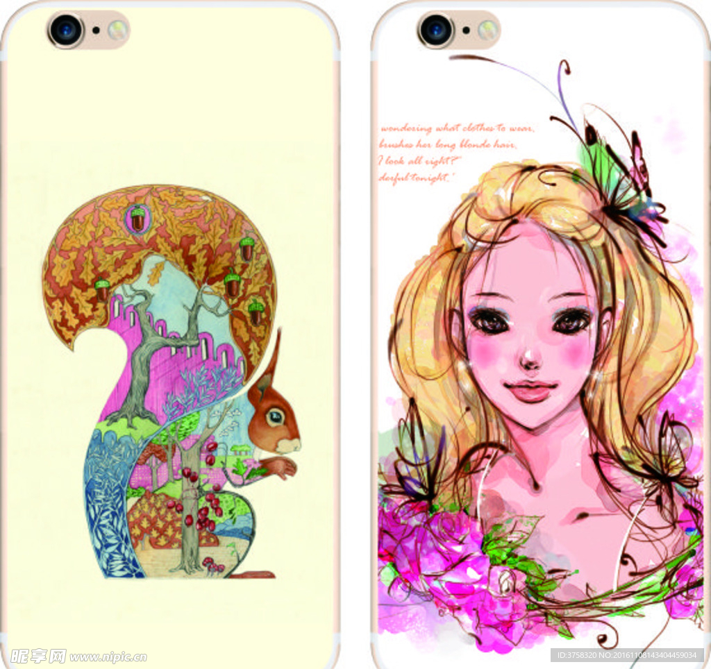 彩绘手机壳  iphone