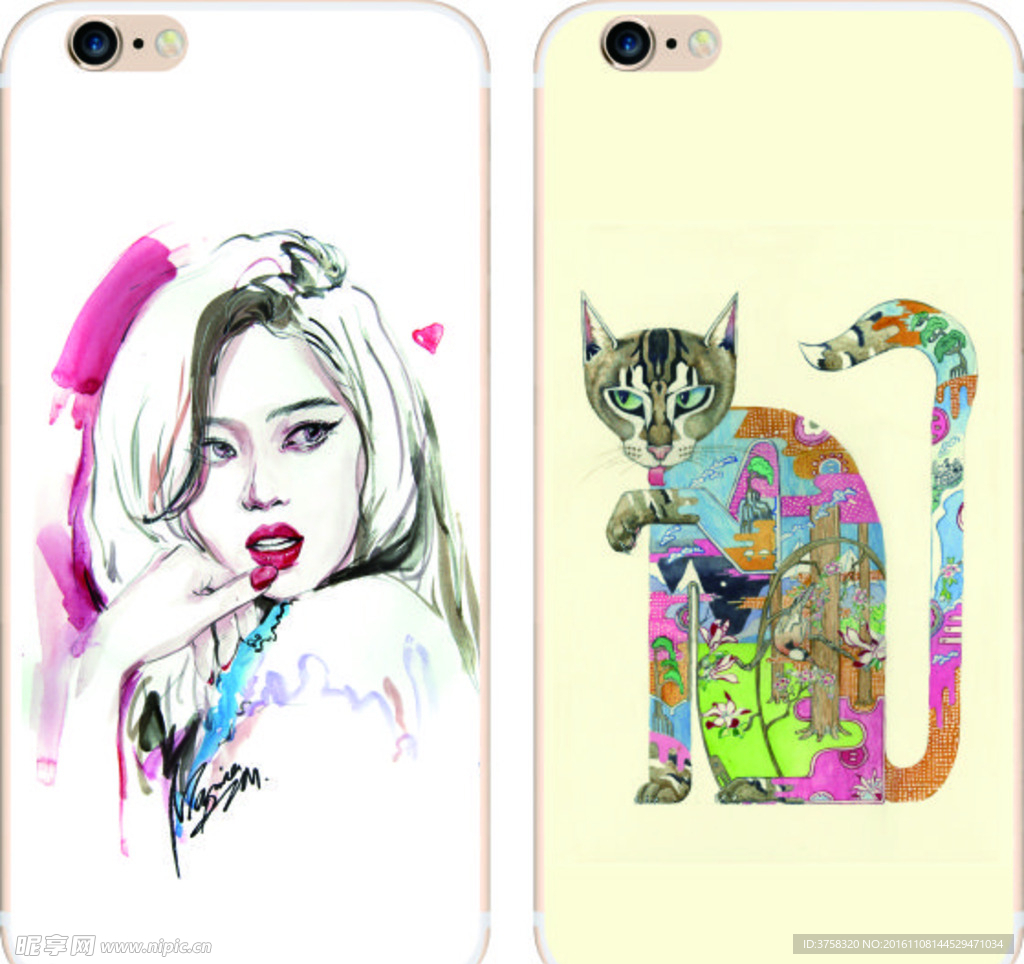 彩绘手机壳  iphone