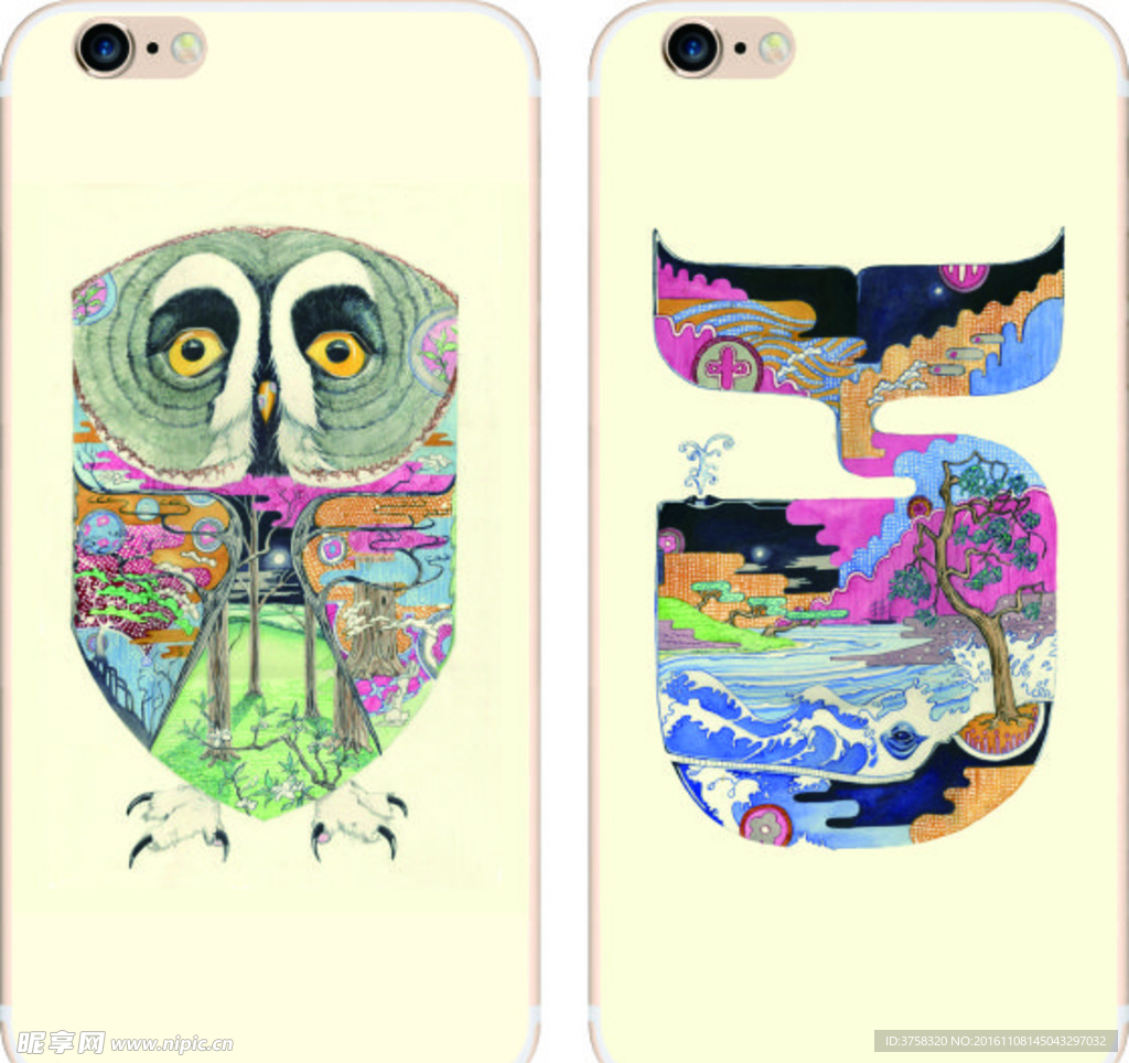 彩绘手机壳  iphone