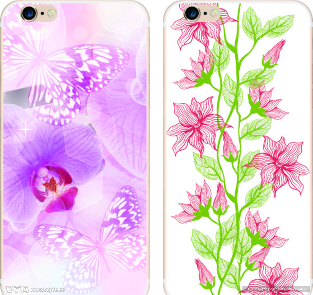 彩绘手机壳 iphone 时尚