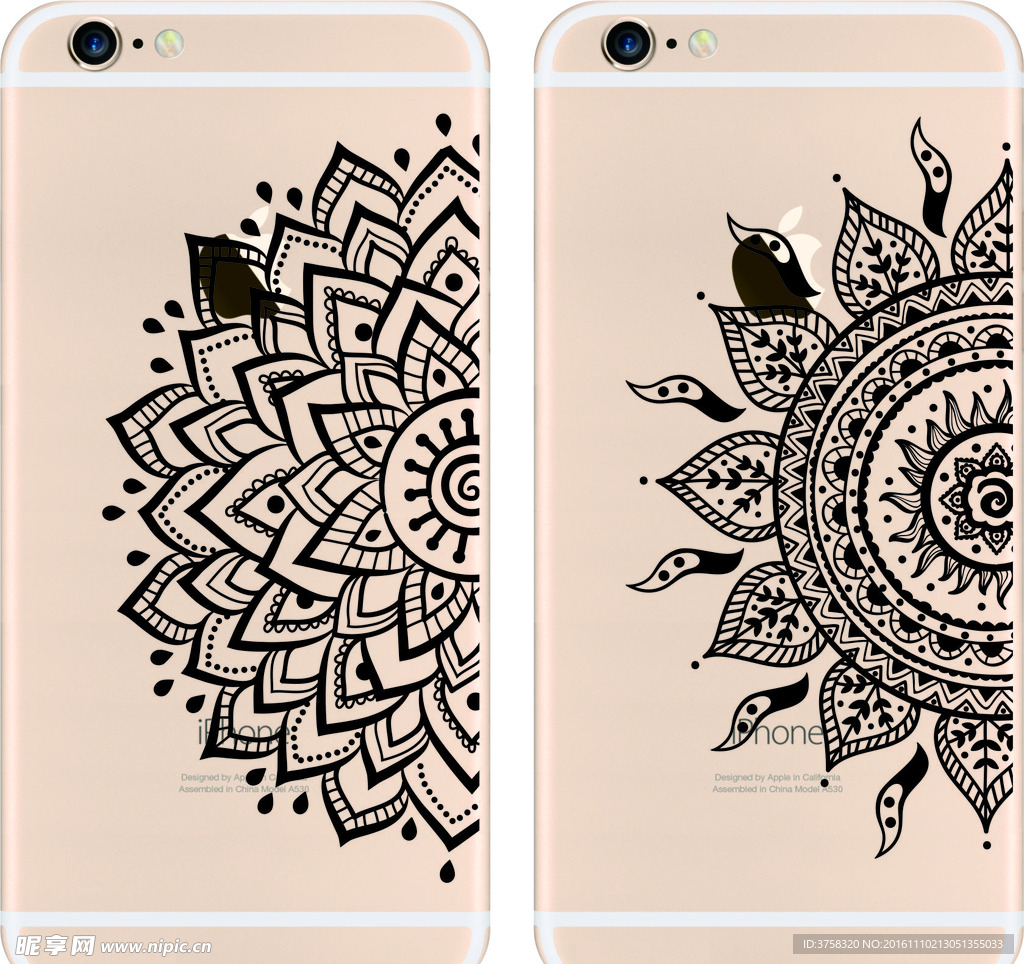 彩绘手机壳 iphone 时尚