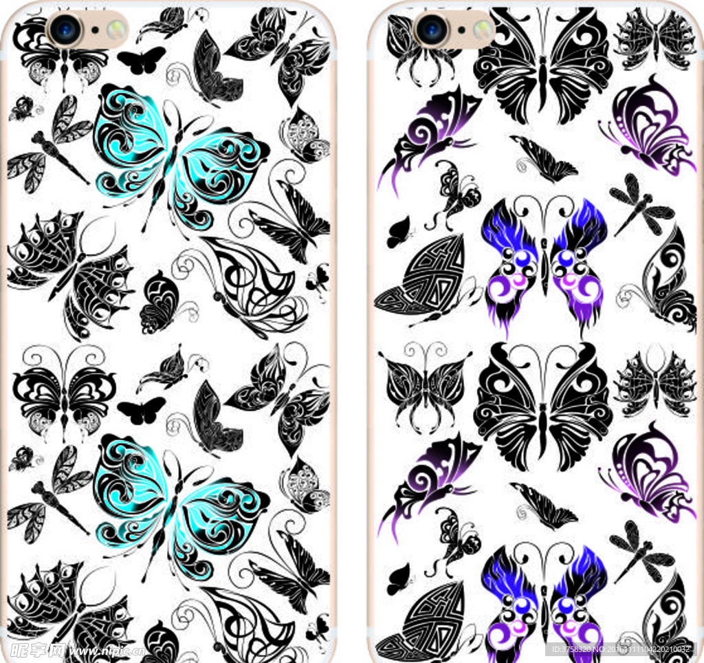 彩绘手机壳 iphone 时尚