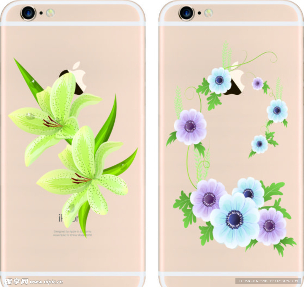 彩绘手机壳 iphone 时尚