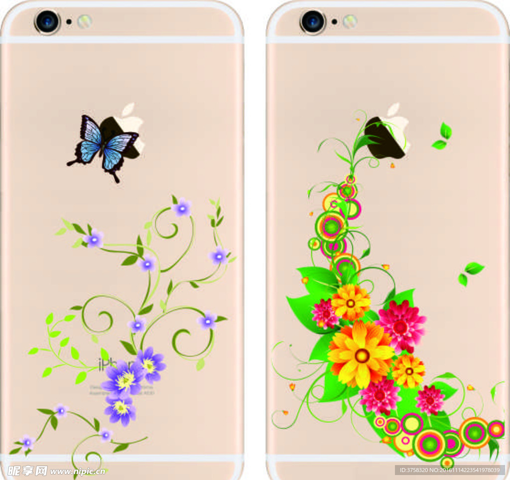 彩绘手机壳 时尚 手机套 彩印