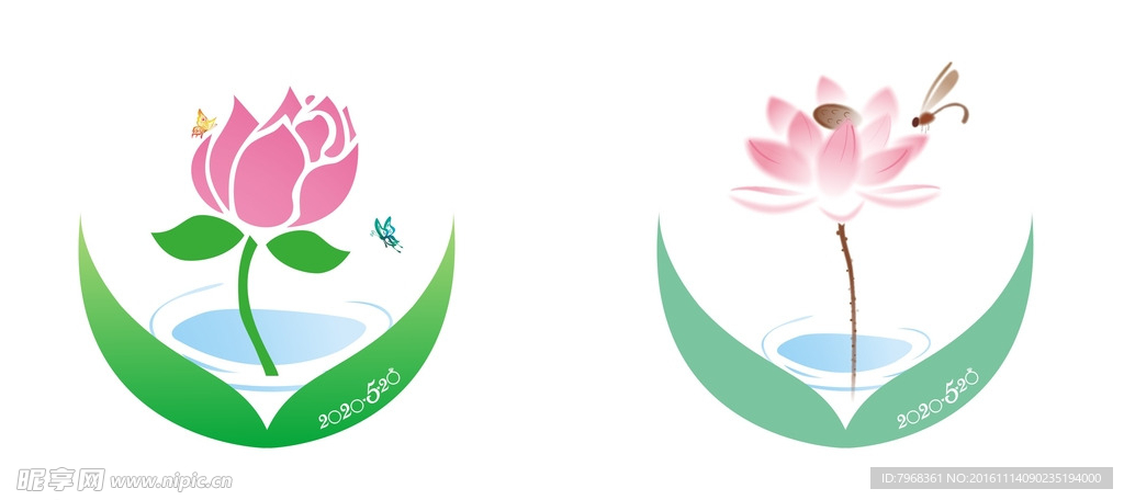 荷花logo
