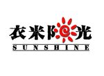 衣米阳光字图结合logo