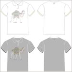 玻璃钻转印T恤烫印热转印烫图