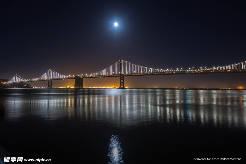 高清旧金山海湾大桥图片