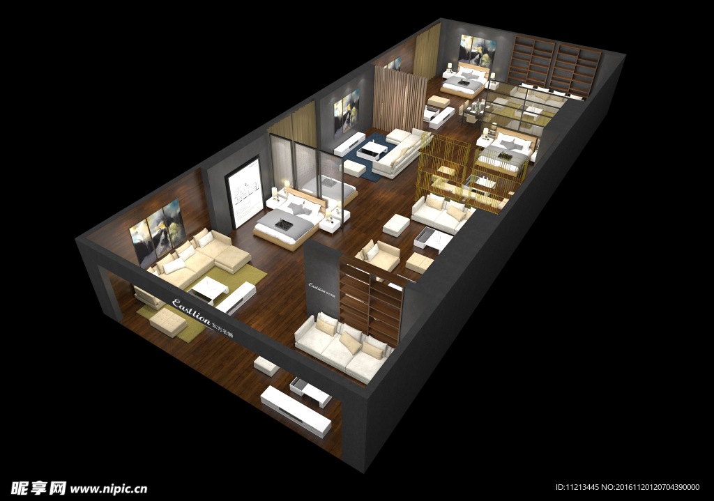 东方名狮效果图