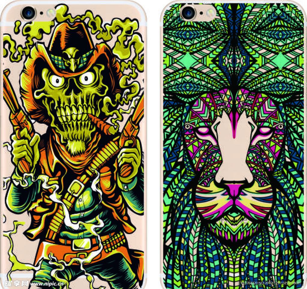 彩绘手机壳 时尚 手机套 彩印