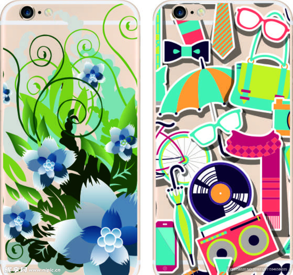 彩绘手机壳 时尚 手机套 彩印