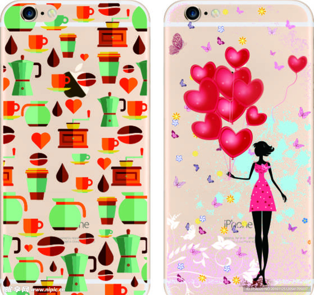 彩绘手机壳 时尚 手机套 彩印