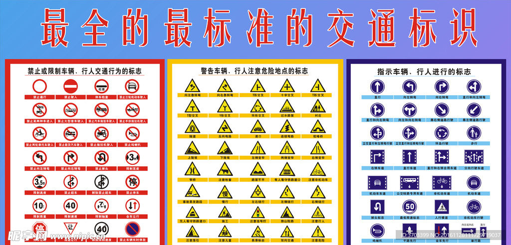 交通标识大全