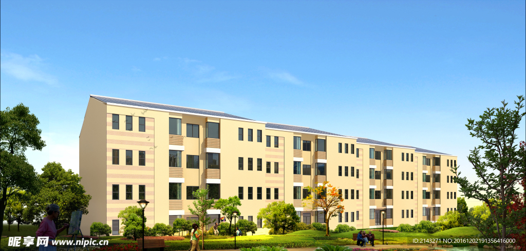 中东单体效果图