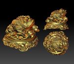 金蟾 蟾蜍 3D立体模型