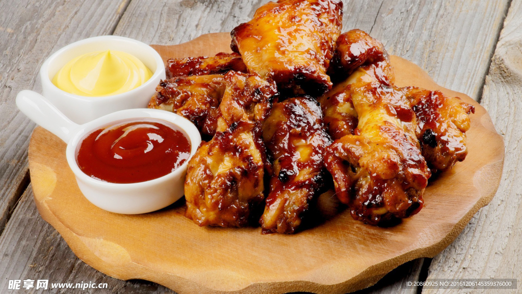 烤鸡腿图片
