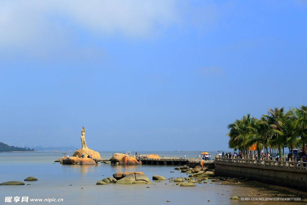 珠海渔女远景