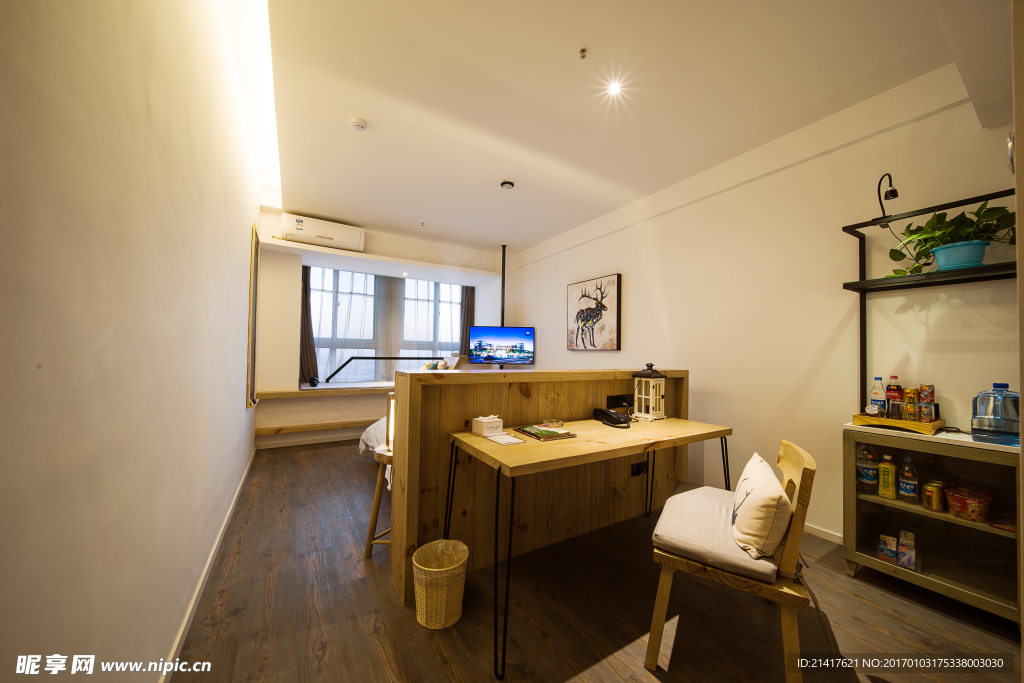 相遇精品主题酒店大床房设计实景