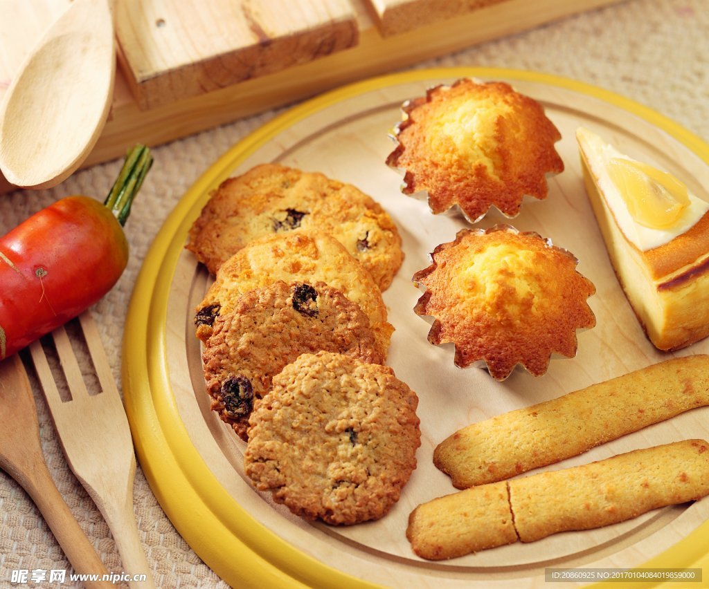 美味的糕点图片