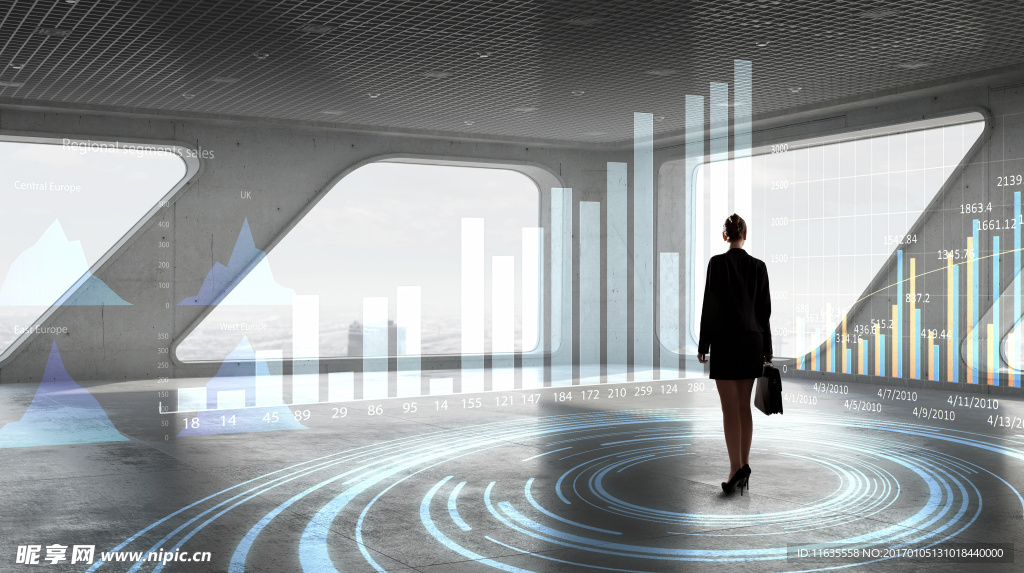 三维空间与立方体高清图片