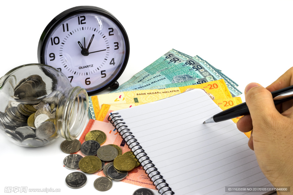 商务数据统计高清摄影图片