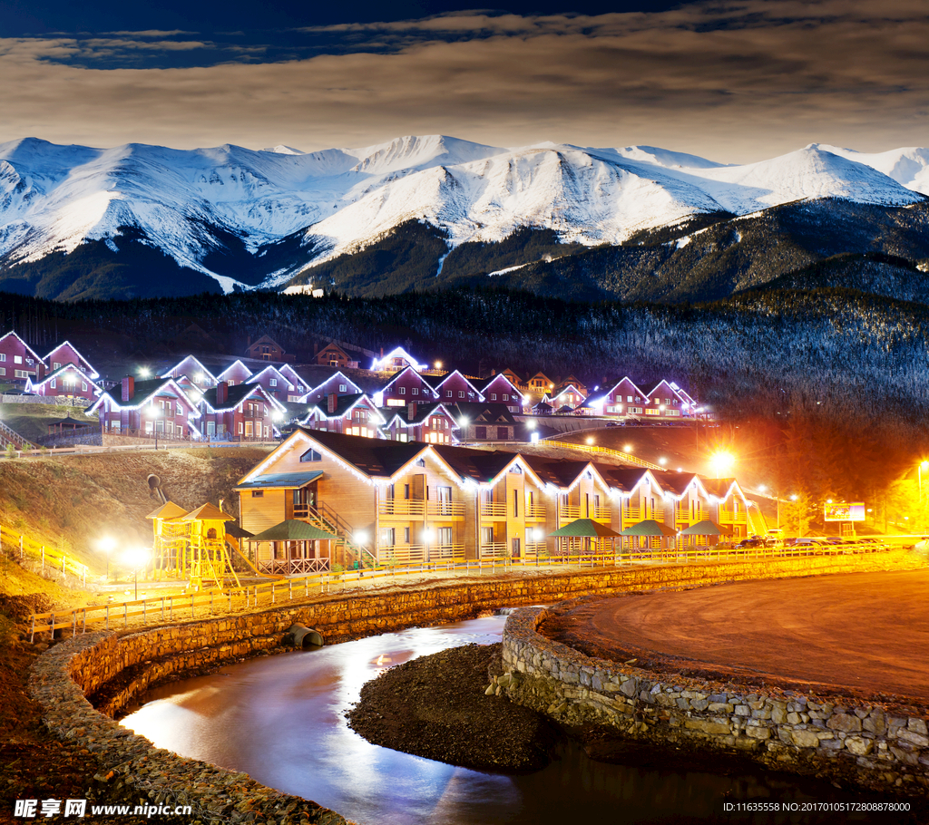 美丽的夜景高清图片