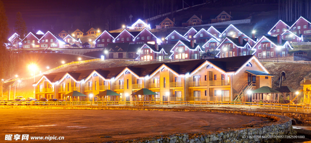 美丽的夜景高清图片