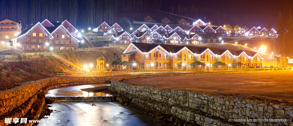 美丽的夜景高清图片