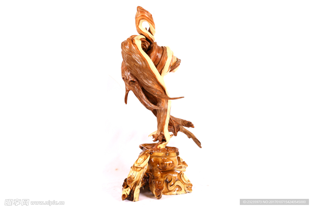 崖柏随形件 纽带