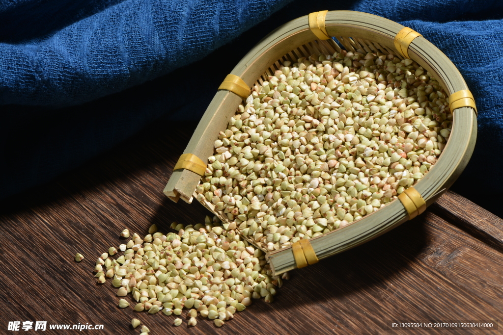 五谷 杂粮 荞麦  杂粮摄影