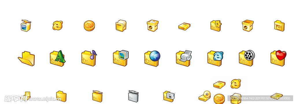 网页png格式小图标