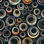 抽象艺术圆圈圈