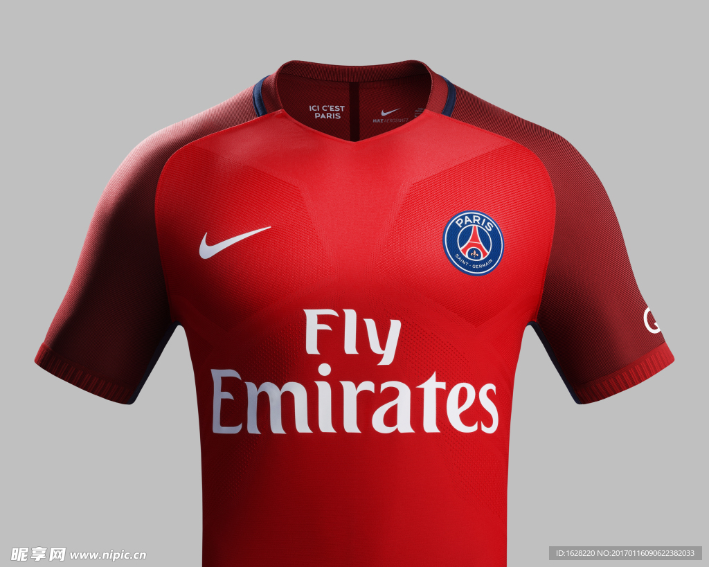 NIKE俱乐部足球队服宣传广告