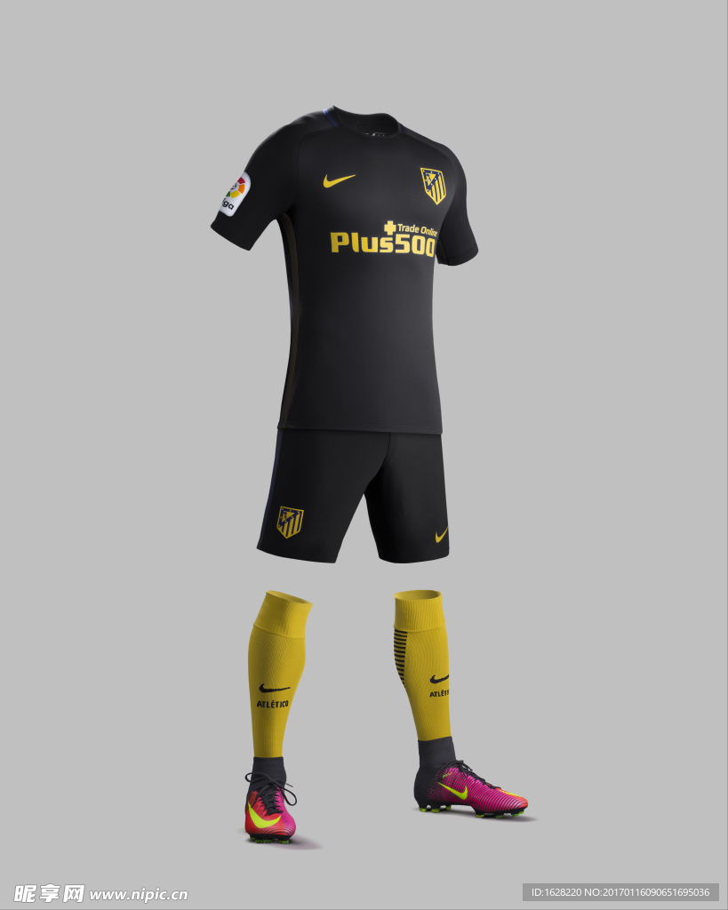 NIKE俱乐部足球队服宣传广告