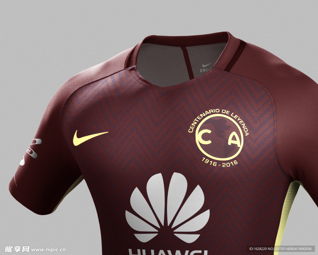 NIKE俱乐部足球队服宣传广告