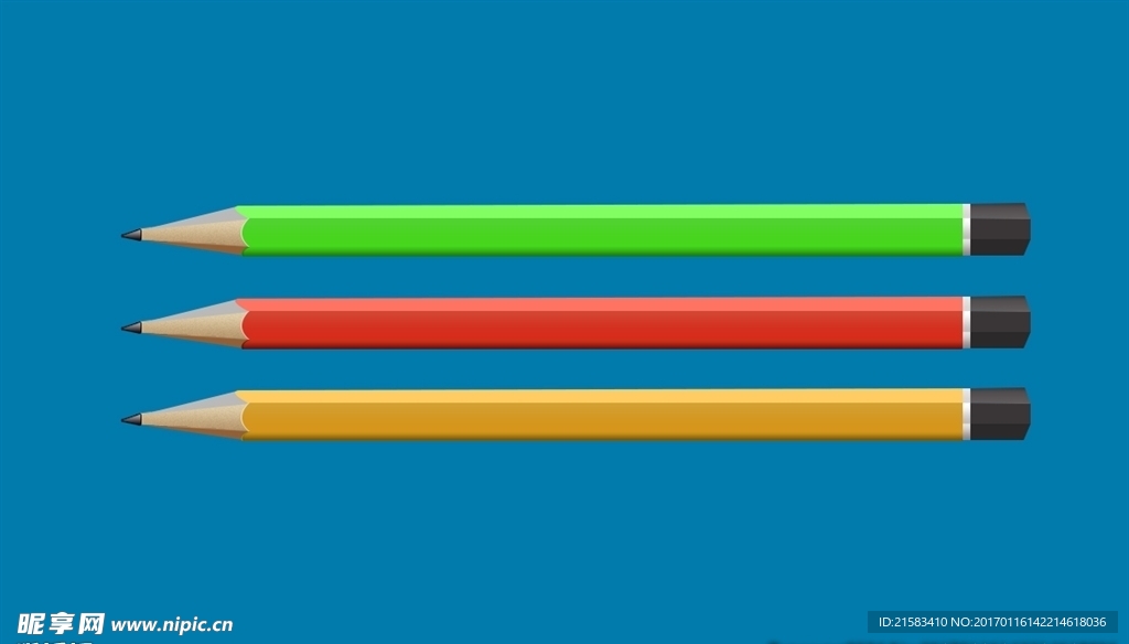 彩色铅笔外观设计