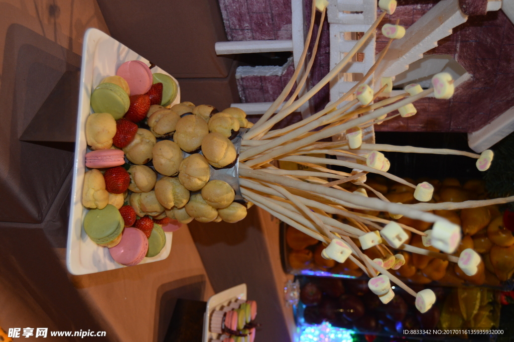 非常漂亮的点心