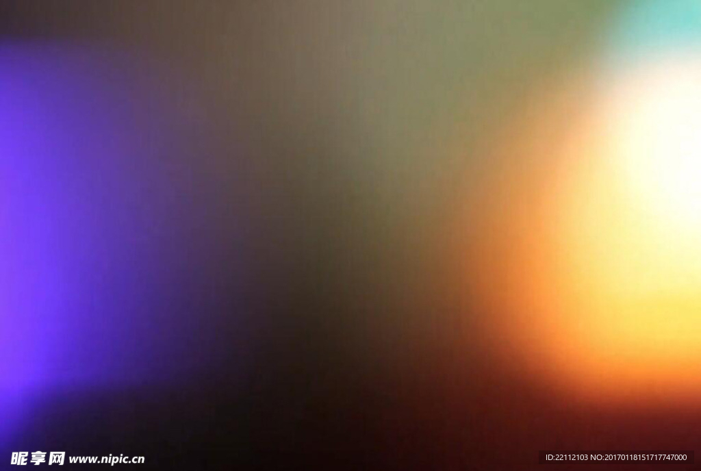 优雅实用镜头漏光装饰素材