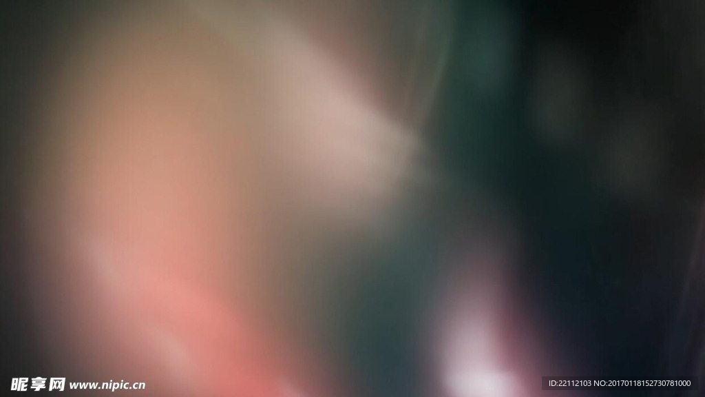 优雅实用镜头漏光装饰素材