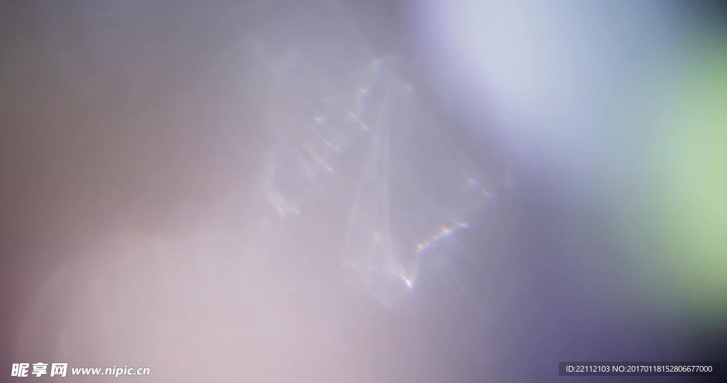 优雅实用镜头漏光装饰素材