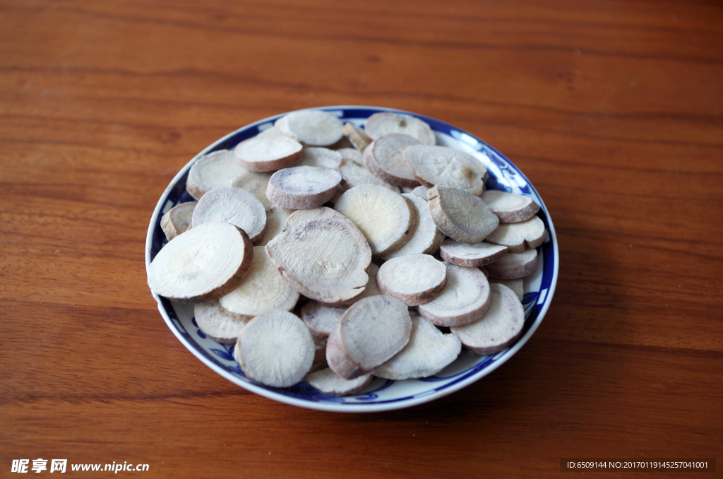 中药材白芍摄影图