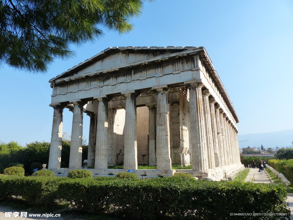 雅典神庙图片