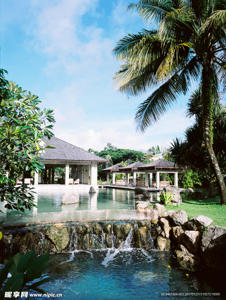 帕劳老爷酒店内部景观