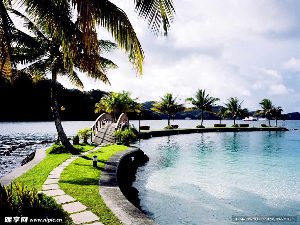 帕劳老爷酒店海堤