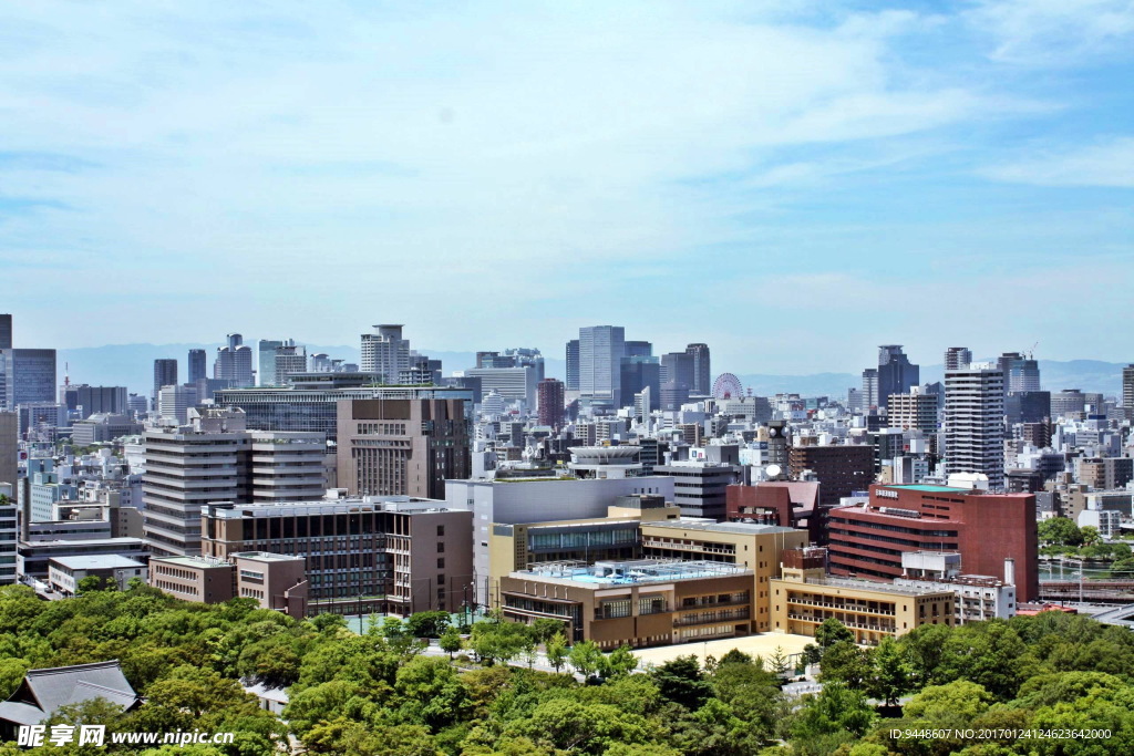 城市建筑群图片